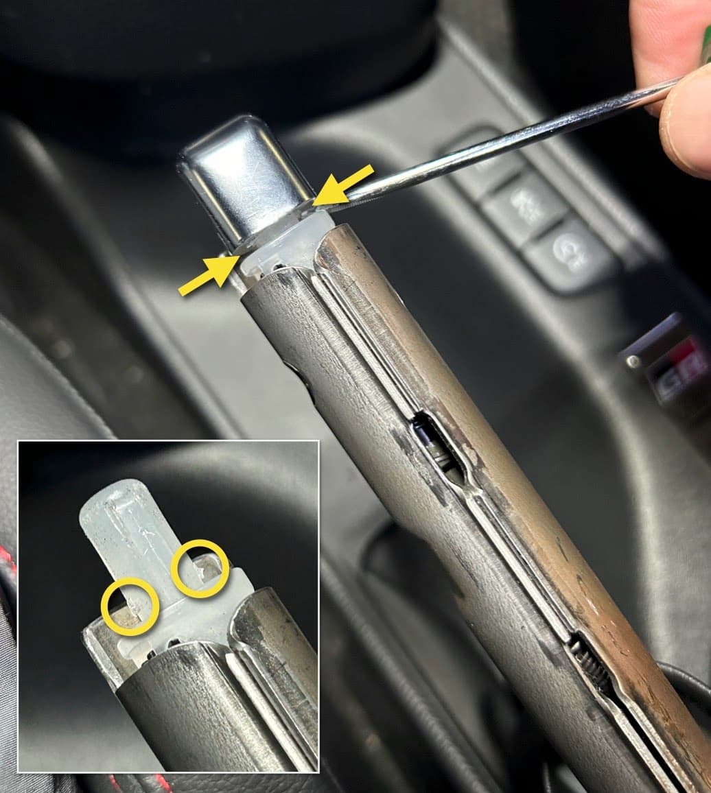 Remove and keep the OEM button - section 1 - image 1